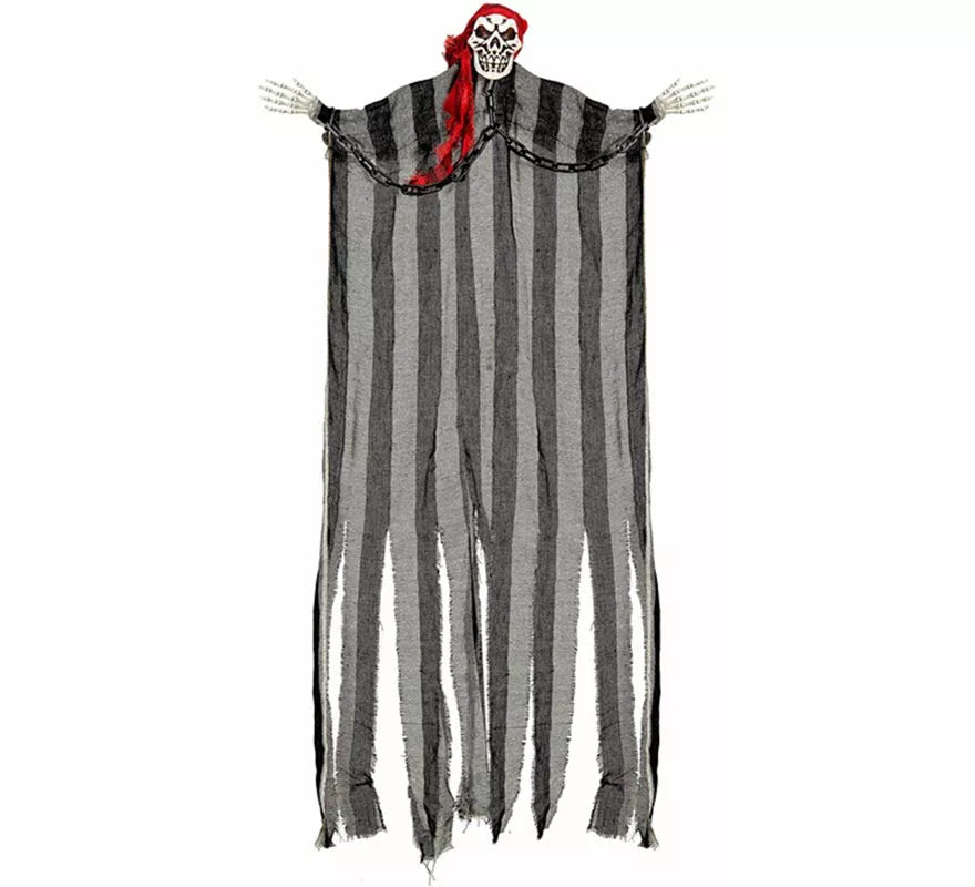 Esqueleto Pirata Encadenado de 92 cm