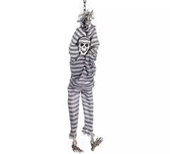 Prisoner Skeleton with Light, Sound and Movement 15x75 cm