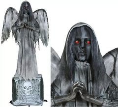 Angel of Death Statue with Light and Sound and Movement 170 cm