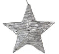 Estrella de 20 Led de Tela a Pilas de 30 cm