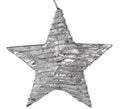 Estrella de 30 Led de Tela a Pilas de 40 cm