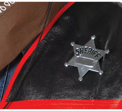 Metal Sheriff Star or Badge