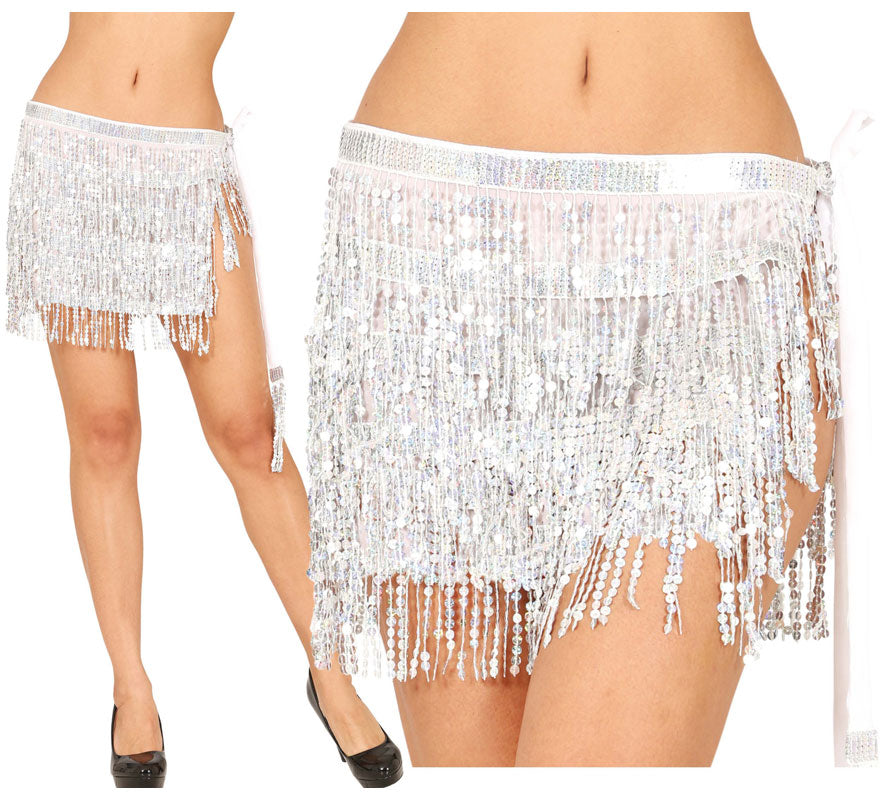 Translation missing: en.Falda de Cintura con lentejuelas talla universal en varios colores para mujer