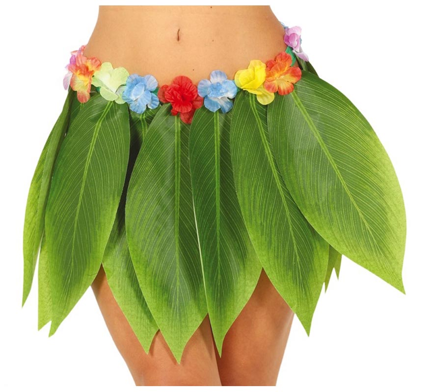 Falda de Hojas con Flores 38 cm