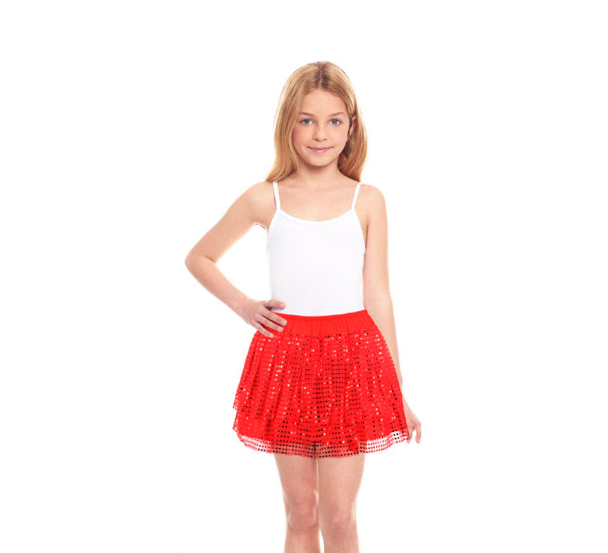 Translation missing: en.Falda de Lentejuelas para niña de 30 cm en varios colores