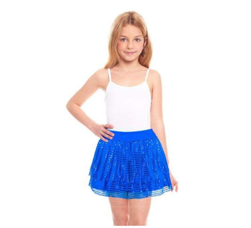 Translation missing: en.Falda de Lentejuelas para niña de 30 cm en varios colores
