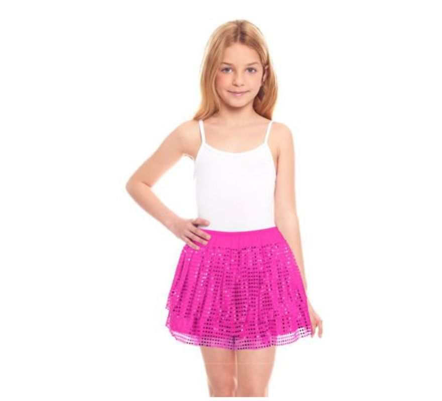 Translation missing: en.Falda de Lentejuelas para niña de 30 cm en varios colores