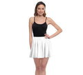 Falda de Vuelo blanco para mujer