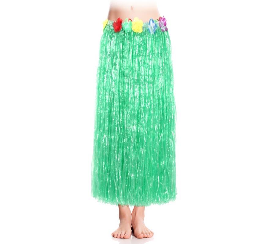 Falda Hawaiana de 80 cm para mujer en varios colores