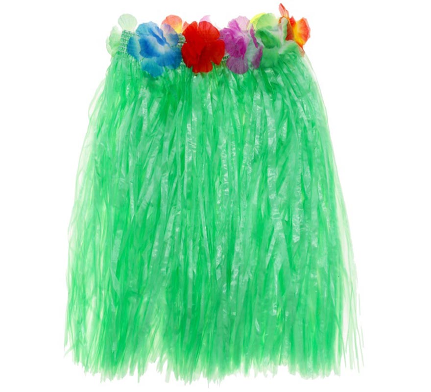 Falda Hawaiana para mujer de 60 cm en varios colores