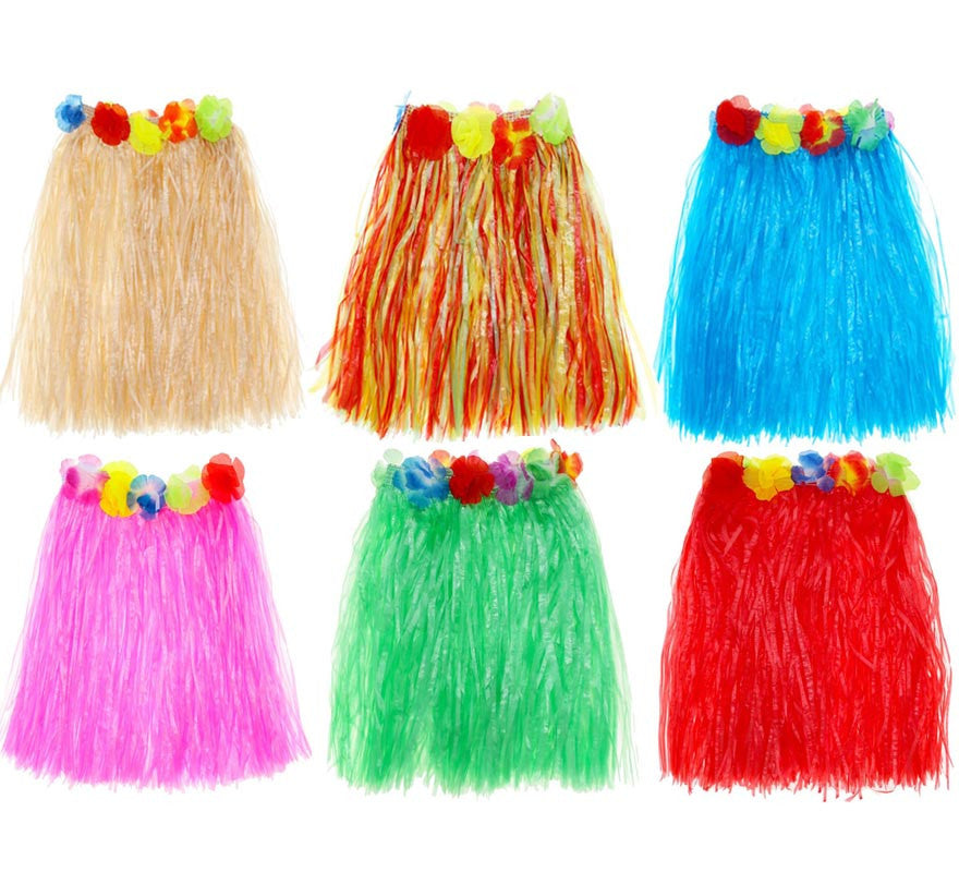 Translation missing: en.Falda Hawaiana para mujer de 60 cm en varios colores