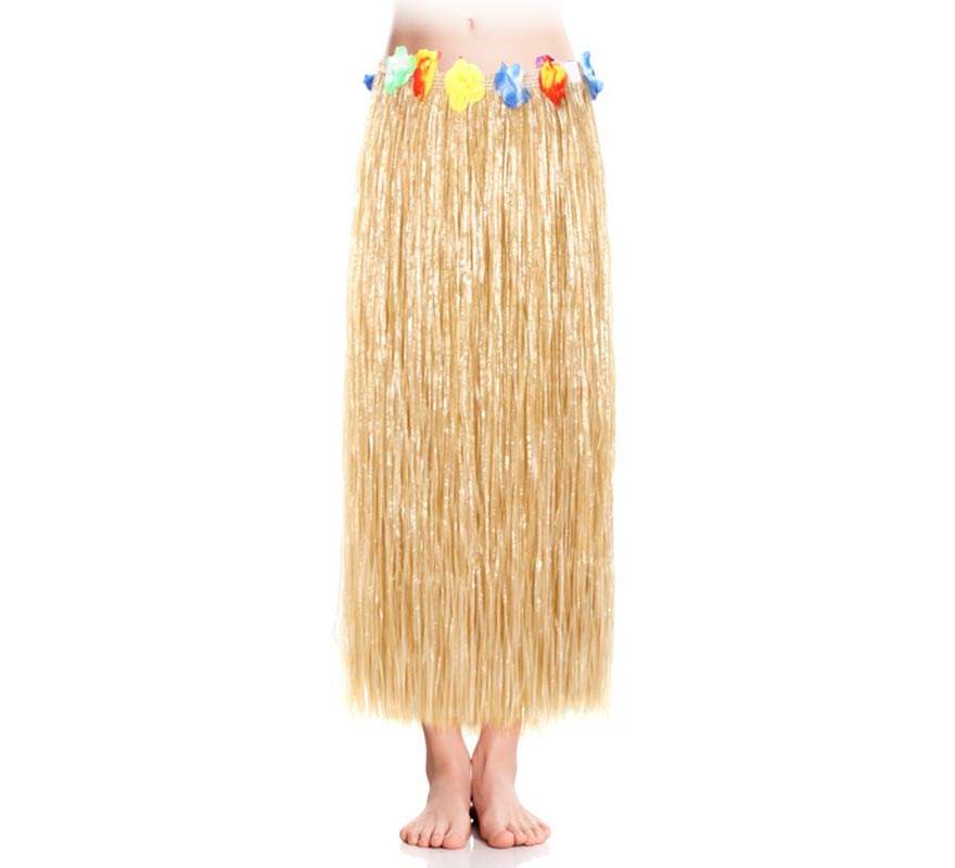 Falda Hawaiana de 80 cm para mujer en varios colores