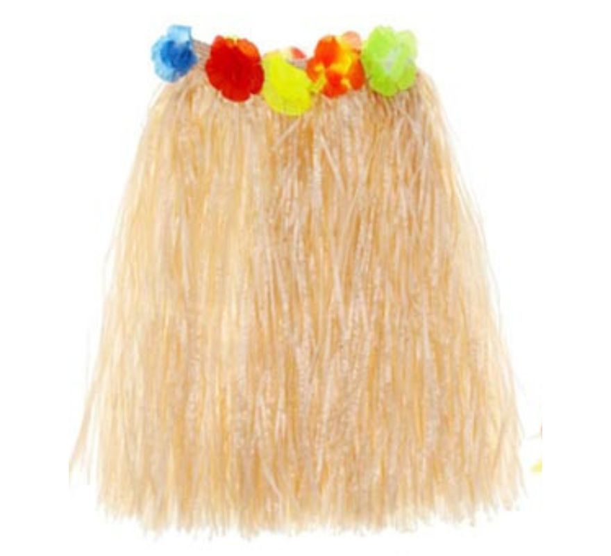 Falda Hawaiana para mujer de 60 cm en varios colores