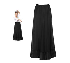 Sevillian Black Rehearsal Skirt for girls