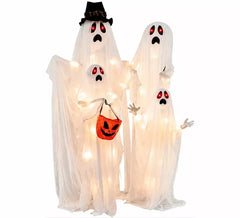 Ghost Family with Light 50x20x160 cm