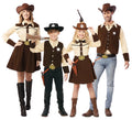 Familia de Vaqueros beige y marrón