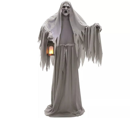 Fantasma Espeluznante con luz, sonido y movimiento de 2,15 m