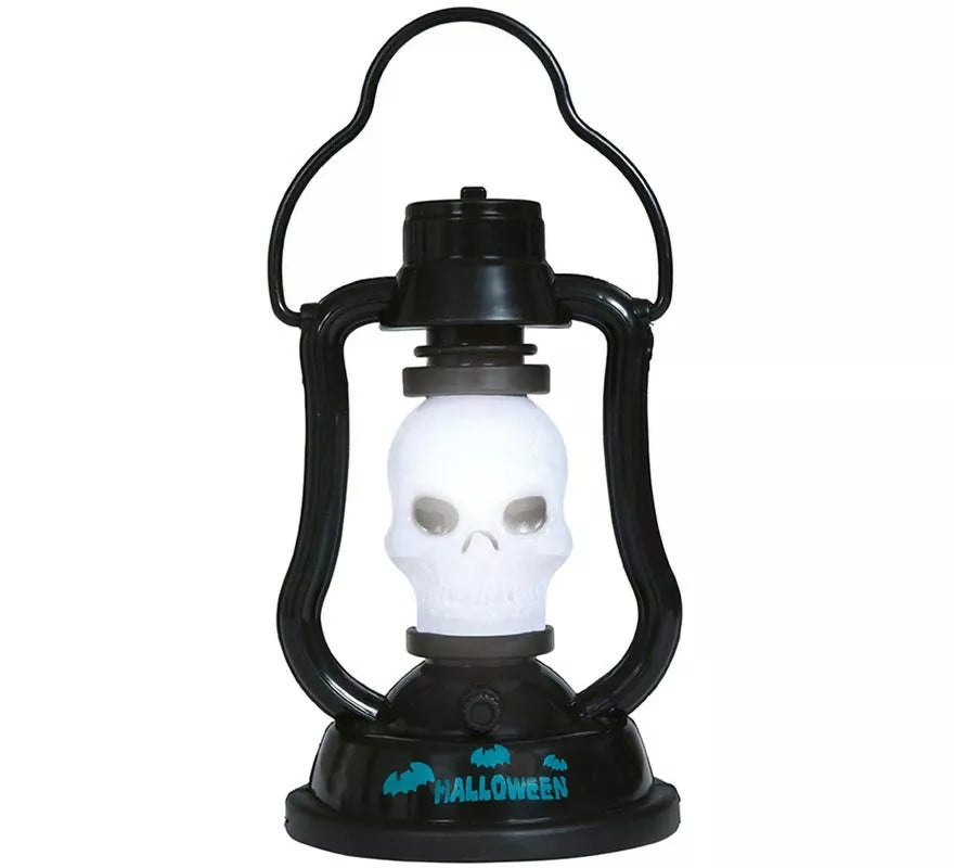 Farol Calavera Luz y Sonido 15 cm