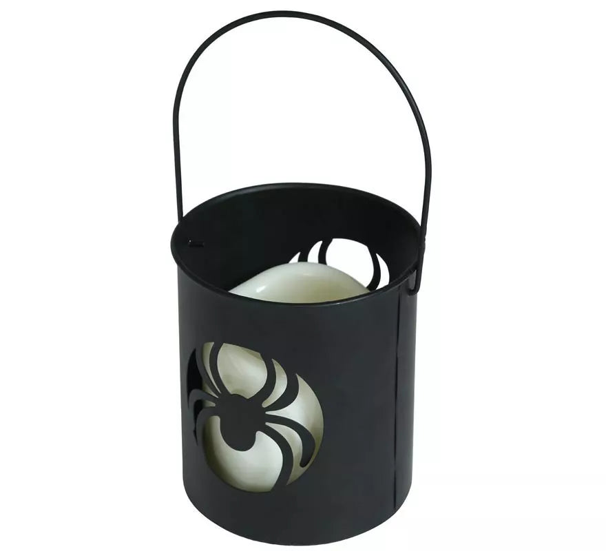 Farol con Led Araña 10x9 cm
