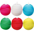 Farol Esférico de papel de 26 cm en varios colores