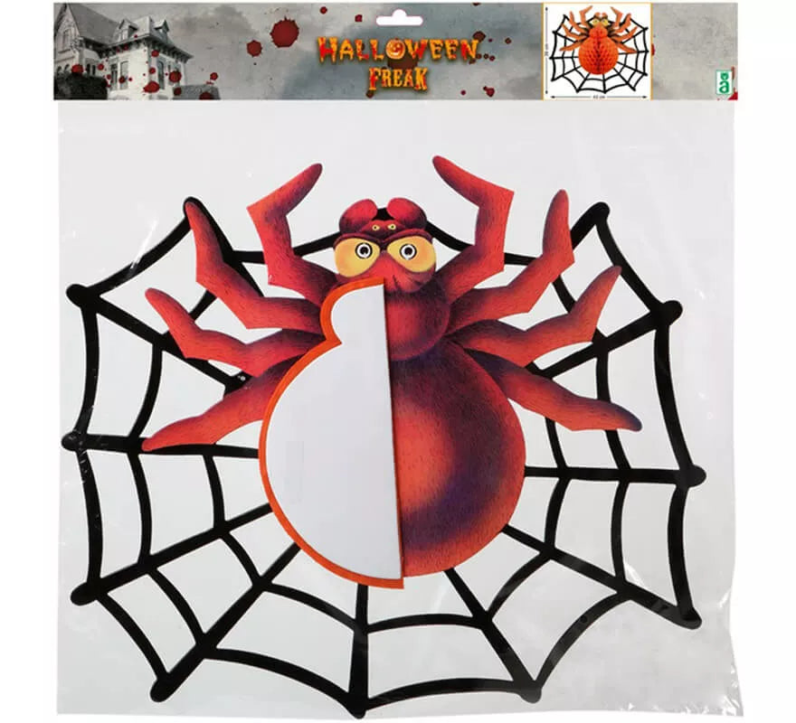 Translation missing: en.Farolillo con Araña y Telaraña 43X39 cm