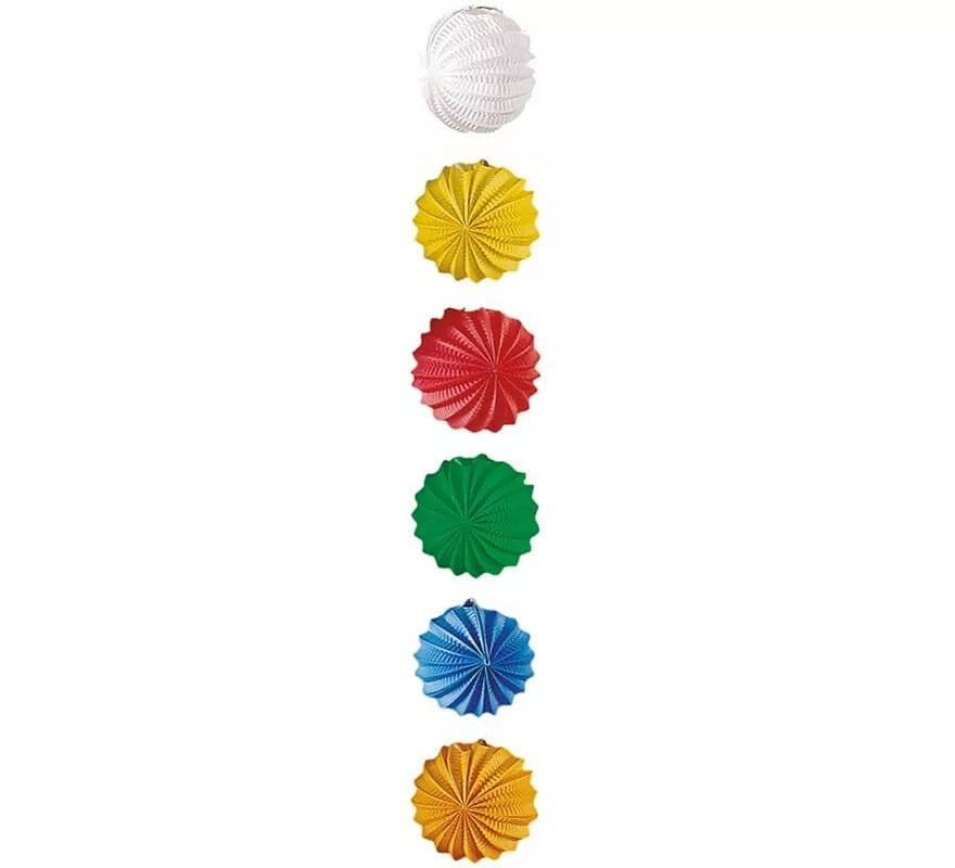 Farolillo Esférico liso en varios colores 20 cm