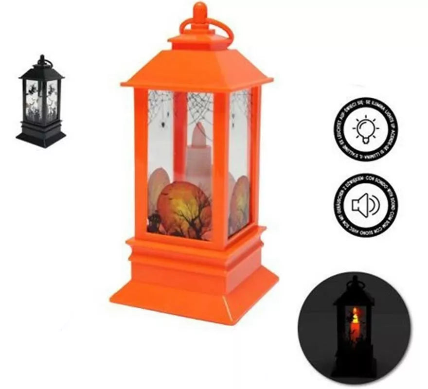 Translation missing: en.Farolillo Halloween con Luz de 22x8x9 cm en colores surtidos
