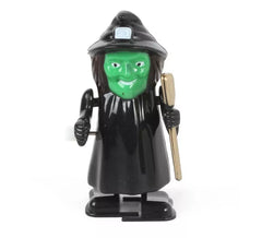 Witch figurine with movement, 5x7 cm