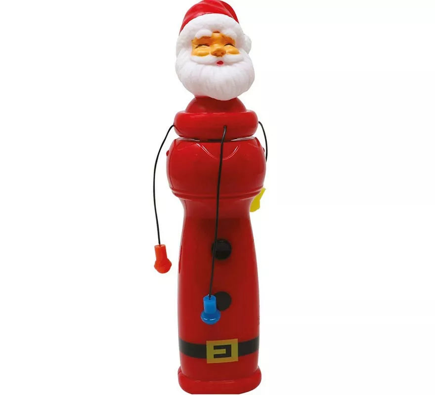 Translation missing: en.Figura de Papá Noel con varita giratorias y luz de 22 cm