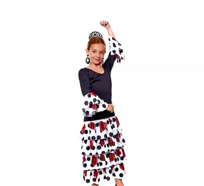 Flamenca o Sevillana Rosana para niña