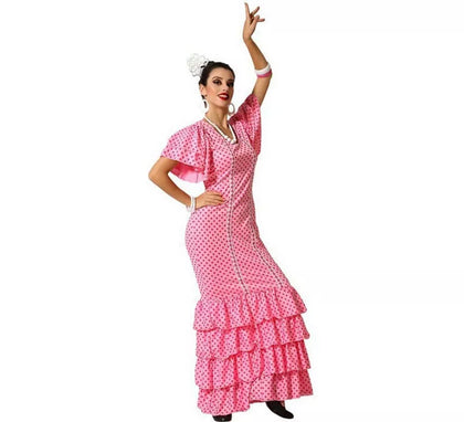 Flamenca Rosa para mujer