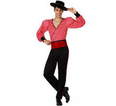 Red Flamenco costume for men size ML