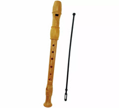 Flute with cleaning method
