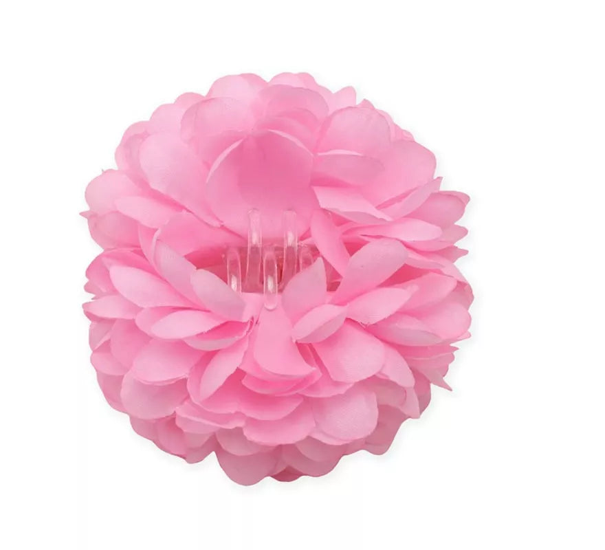 Translation missing: en.Flor con pinza para el cabello en varios colores de 11 cm