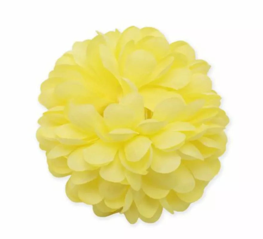 Translation missing: en.Flor con pinza para el cabello en varios colores de 11 cm