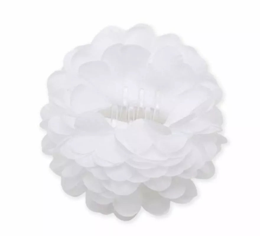 Translation missing: en.Flor con pinza para el cabello en varios colores de 11 cm