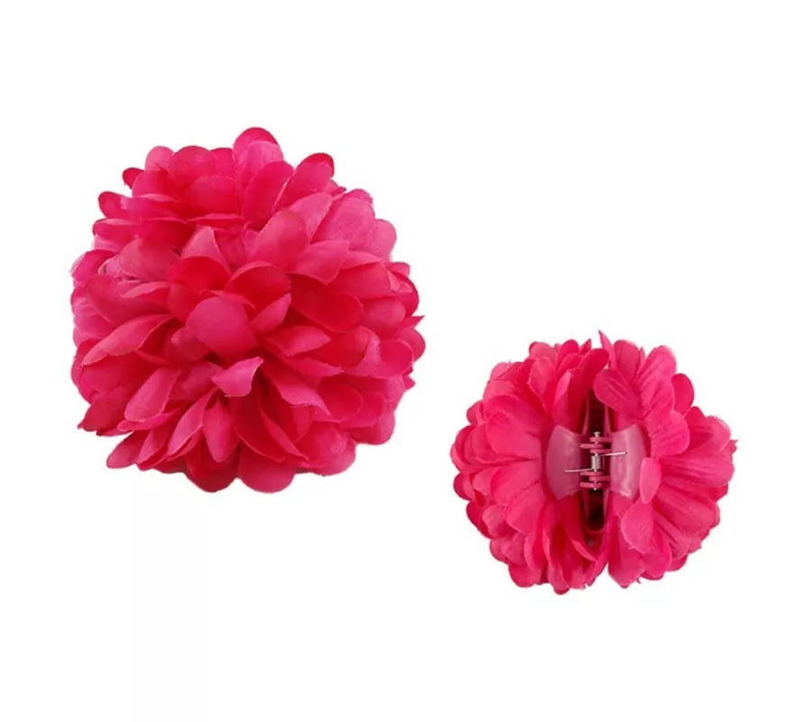 Translation missing: en.Flor Sevillana con Pinza de 13 cm en varios colores