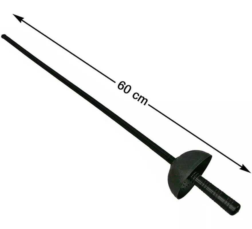 Translation missing: en.Florete Negro de 60 cm