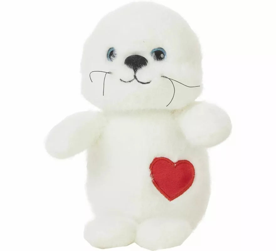 Translation missing: en.Foca de Peluche con Corazón en varios tamaños