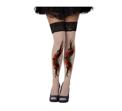 Medias Liga de Punky con tatuajes