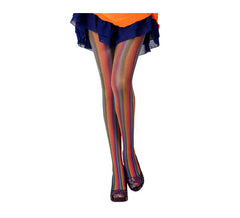 Multicolor Clown Rainbow Tights