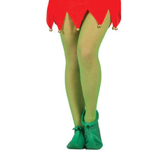 Green latex Elf or Goblin shoes or slippers