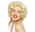 Peluca de Icono de Hollywood Rubia