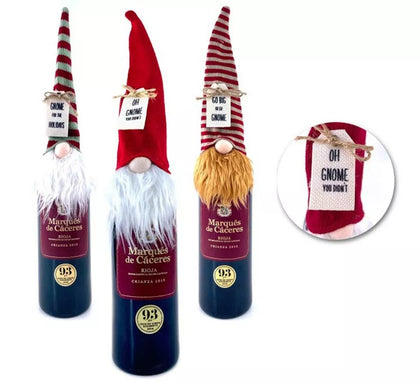 Funda de Duende de Navidad para Botella de 30 cm en modelos surtidos