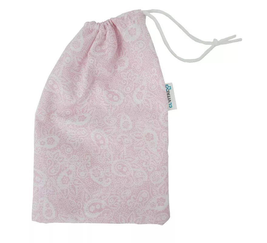 Translation missing: en.Funda de tela para Mascarilla estampado Cachemir Rosa