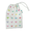 Funda de tela para Mascarilla estampado Corazones