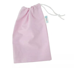 Fabric cover for pink printed mask
