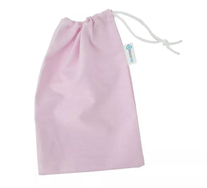 Funda de tela para Mascarilla estampado Rosa