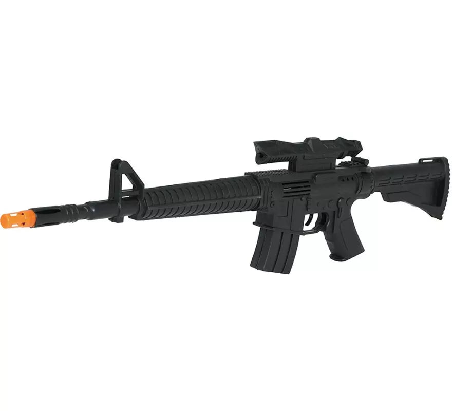 Fusil de Asalto de 60 cm de Plástico de Juguete