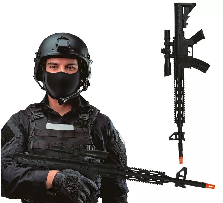 Fusil de Asalto de 68 cm de Plástico de Juguete